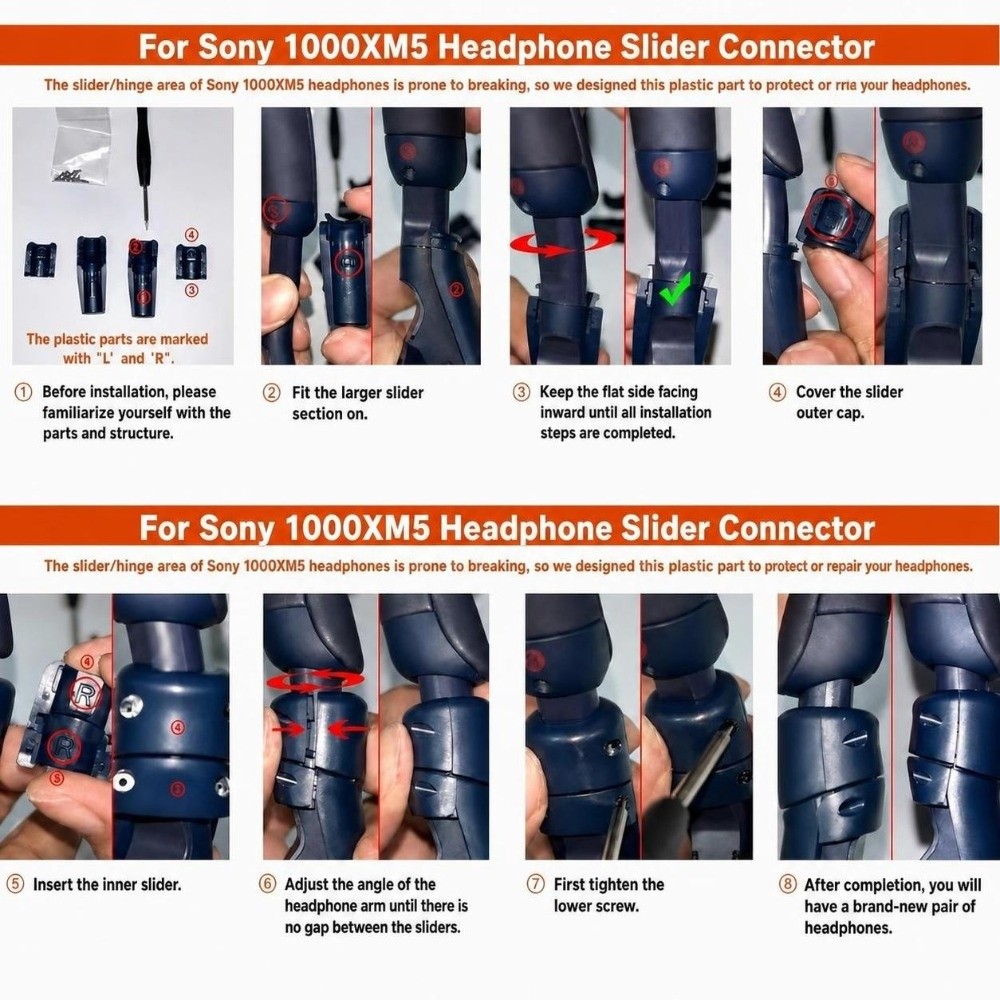 Bộ dụng cụ sửa chữa bản lề tai - đánh giá và giá Sony Headphone Wh-1000Xm5