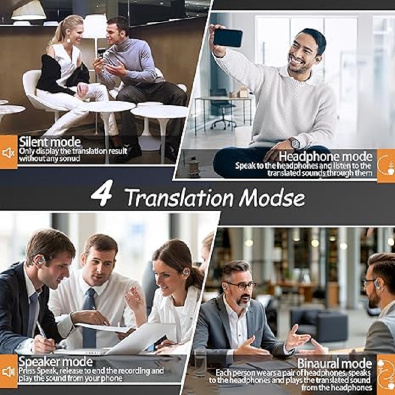 Wireless Translator Headset 14 - đánh giá và giá Bluetooth Headset On Ear