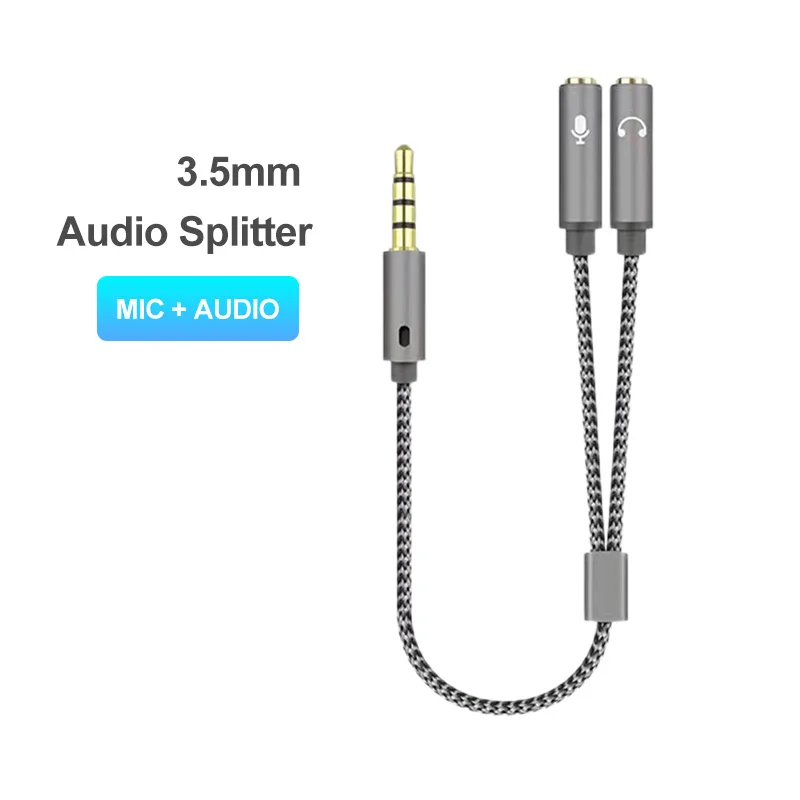 Headset Splitter 3.5mm Audio M - đánh giá và giá Earphone Splitter Jack