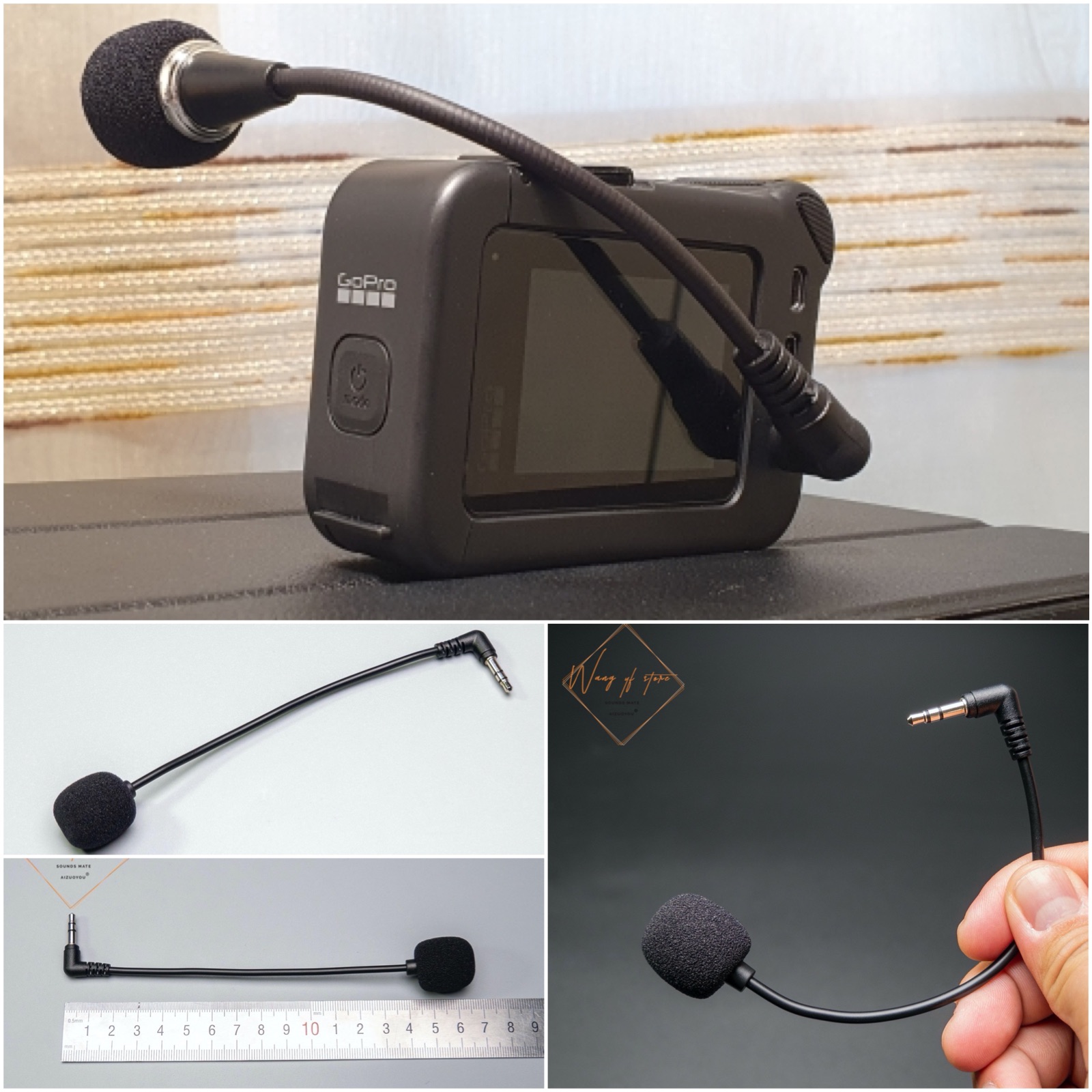Mic 3.5Mm Stereo Jack Go Pro H - đánh giá và giá Audiophile Headphone Wired