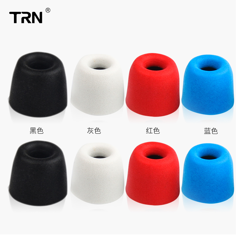 TRN 3 cặp (6 chiếc) miếng đệm  - đánh giá và giá Earphone Foam Tip